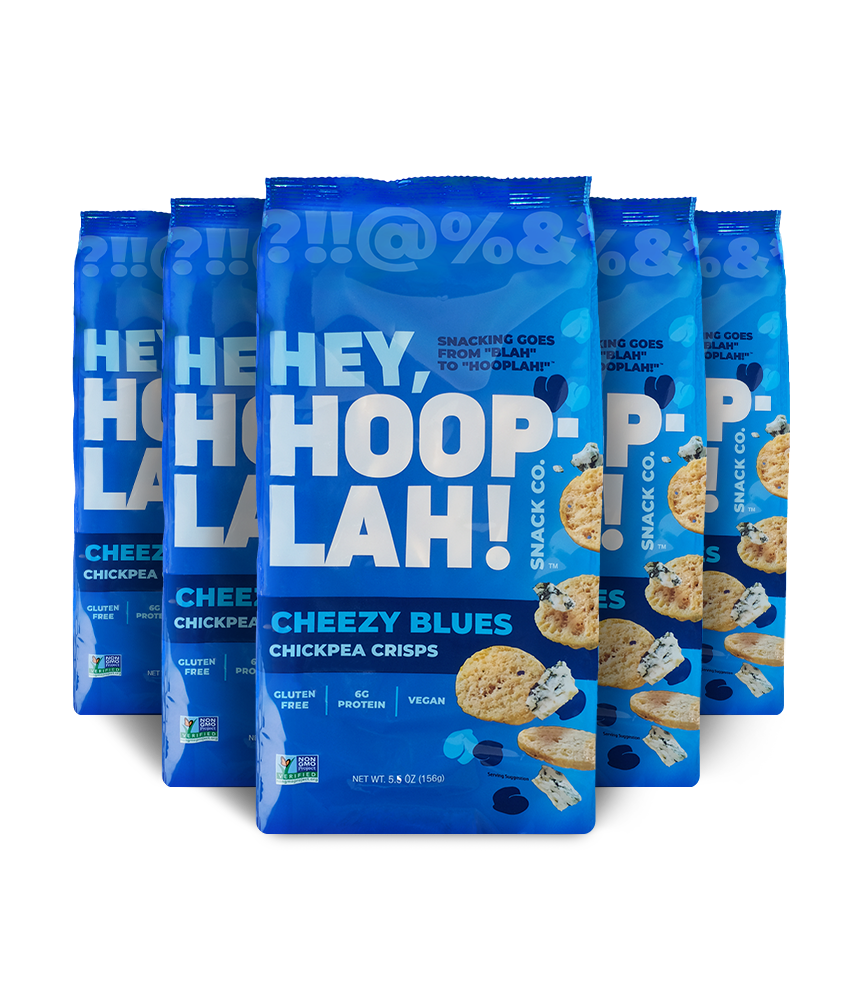 Blue Cheese Chickpea Crisps (5-pack)